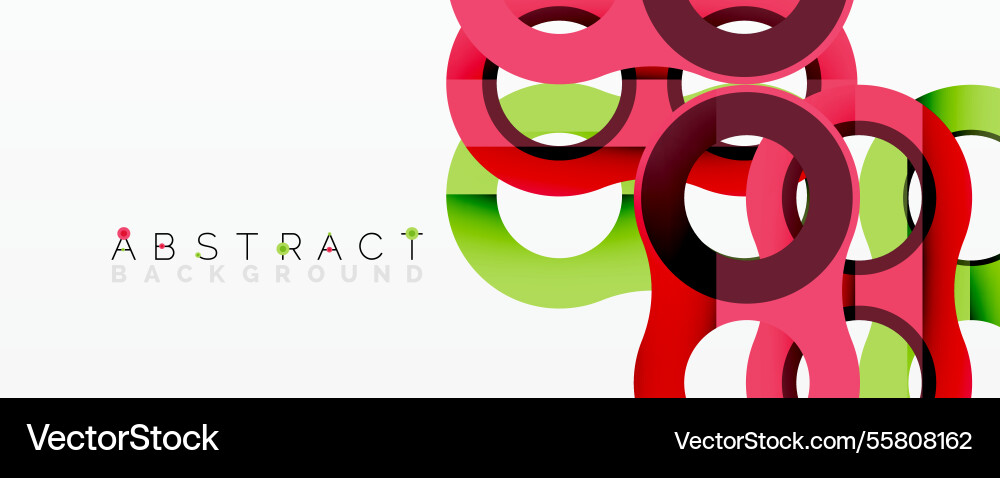 Abstract geometric pattern with interlocking Abstract geometric pattern with interlocking vector image