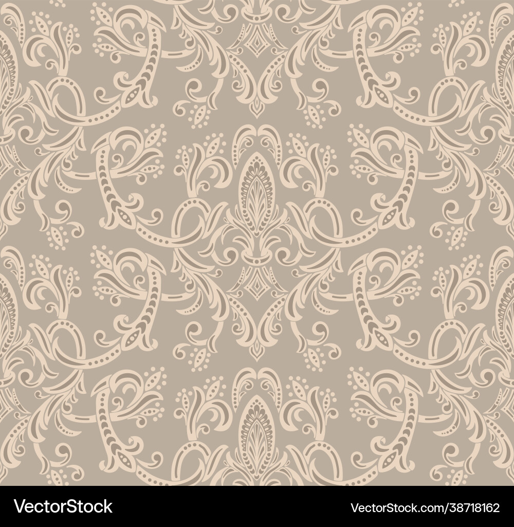Damask nahtlose Musterelement floral Damask nahtlose Musterelement floral vektorbild