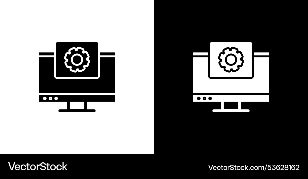 Web development icon set Web development icon set vector image