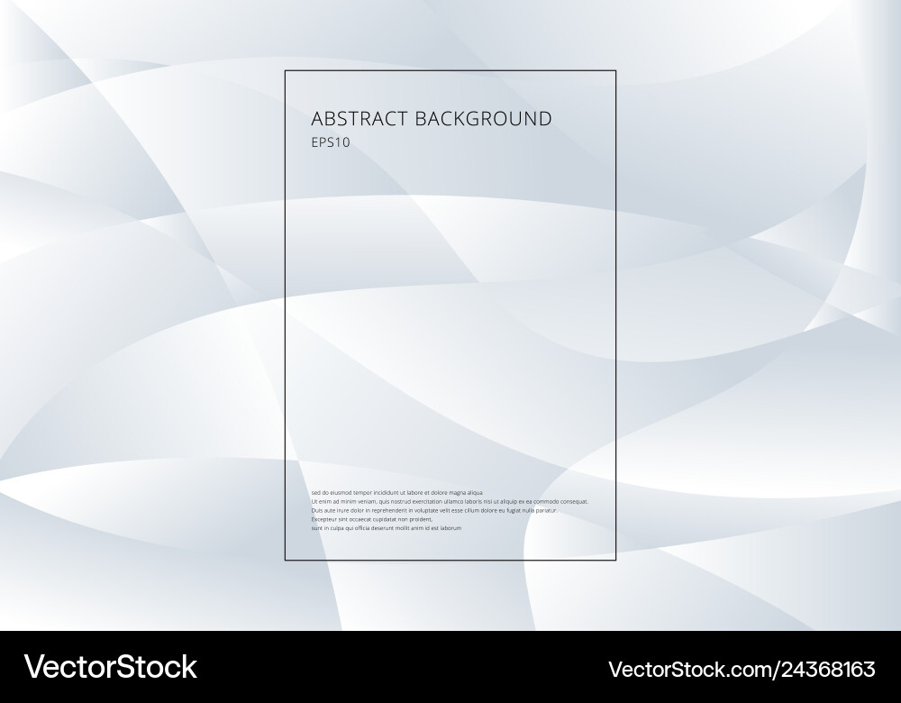 Abstract white and gray gradient color curve Abstract white and gray gradient color curve vector image