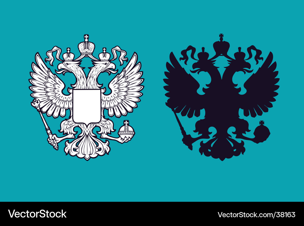 Eagles shield Royalty Free Vector Image - VectorStock