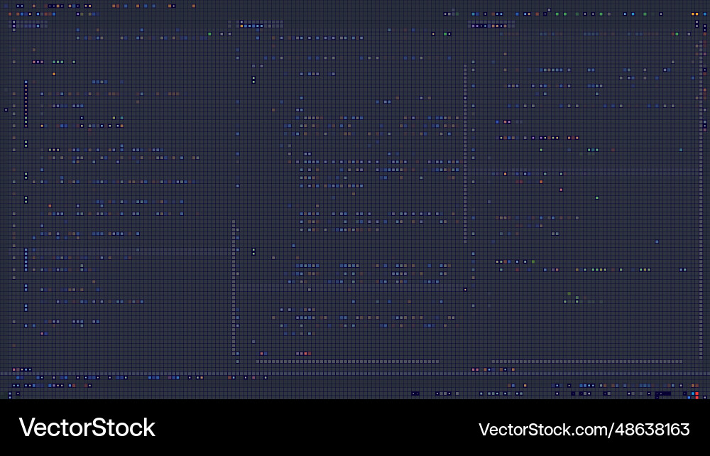 Programmierkonsole mit dunkler Hintergrundcodierung Programmierkonsole mit dunkler Hintergrundcodierung vektorbild