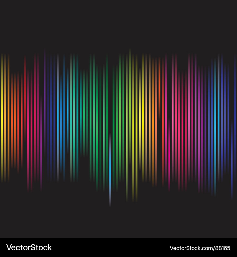 Chromatic Spectrum Gradient Vector Image