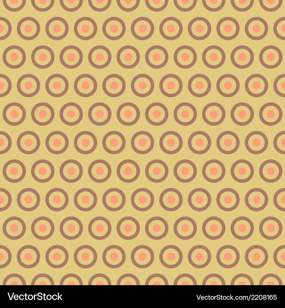 Tea abstract seamless pattern tiling with swatch Vector Image