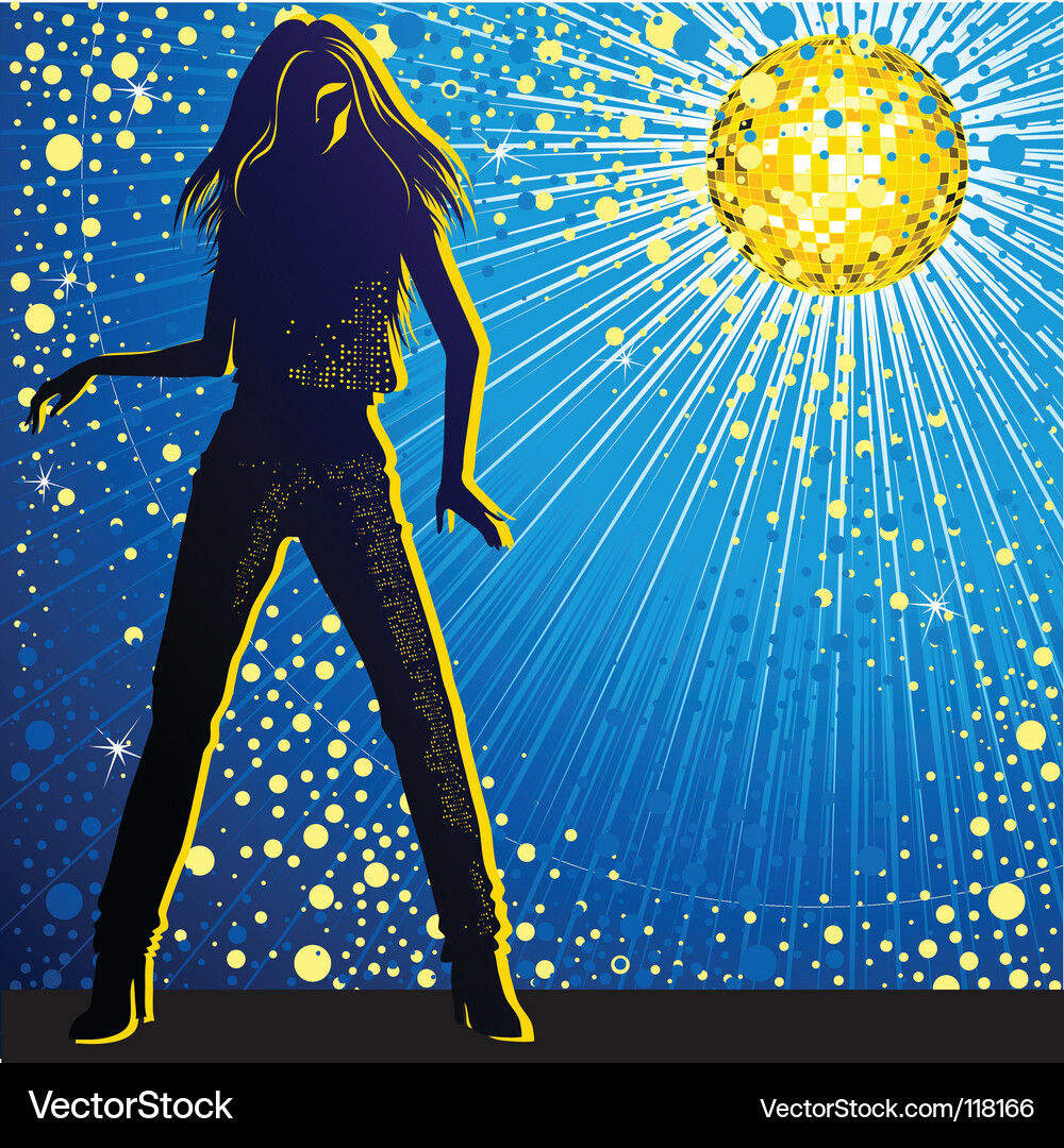 Dancing Vector Image