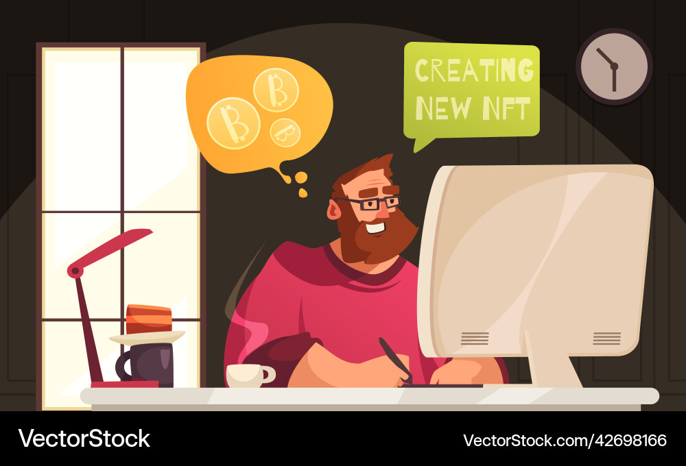 Human Nft Vector Nft Royalty Free Vector Image - VectorStock