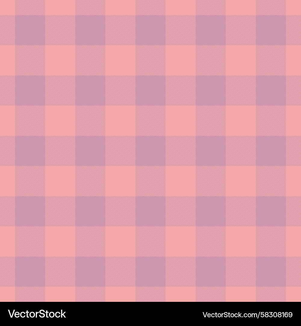 Red and Cream Check Pattern Vector Image