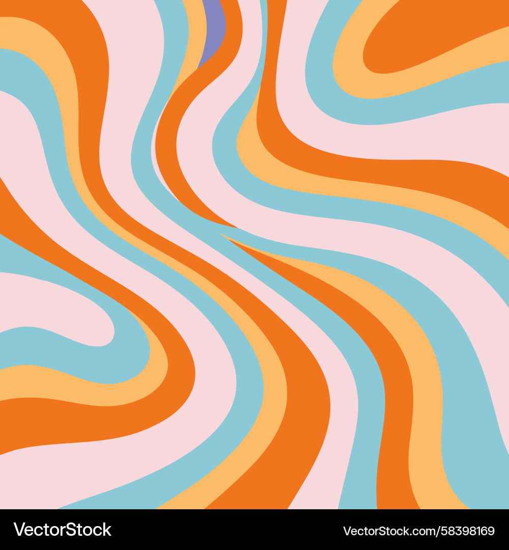 Swirl Psychedelic Pattern Vector Image