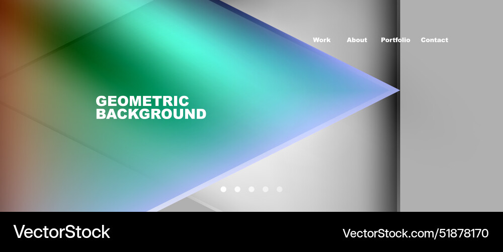 Neon Gradient Abstract Background vector image