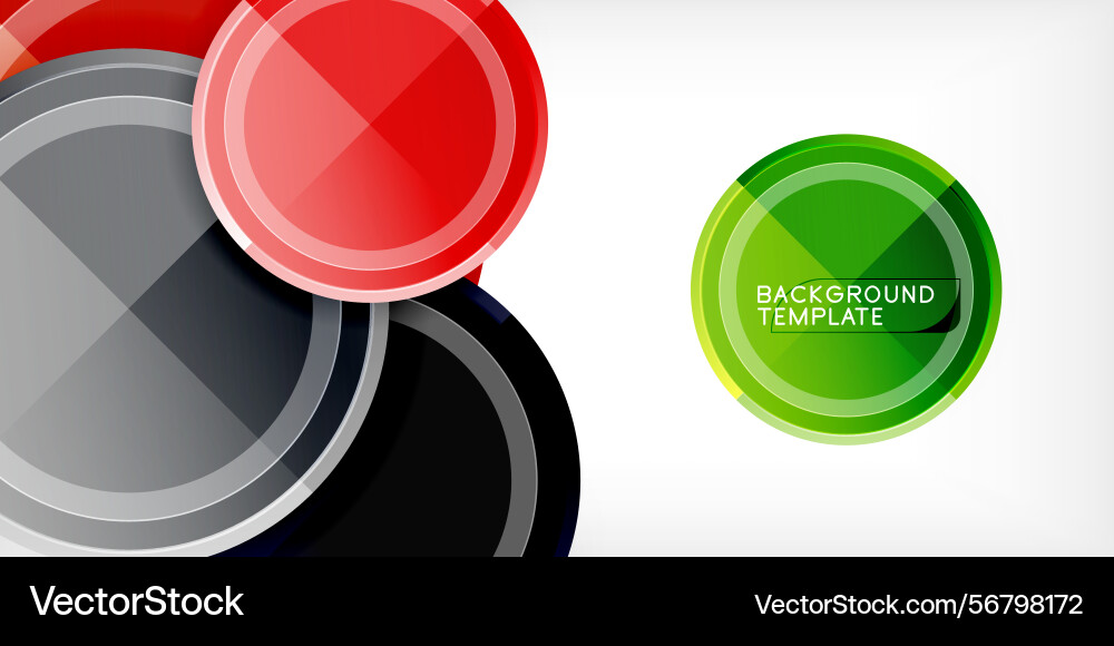 Abstract design features overlapping circles red Abstract design features overlapping circles red Vector Image