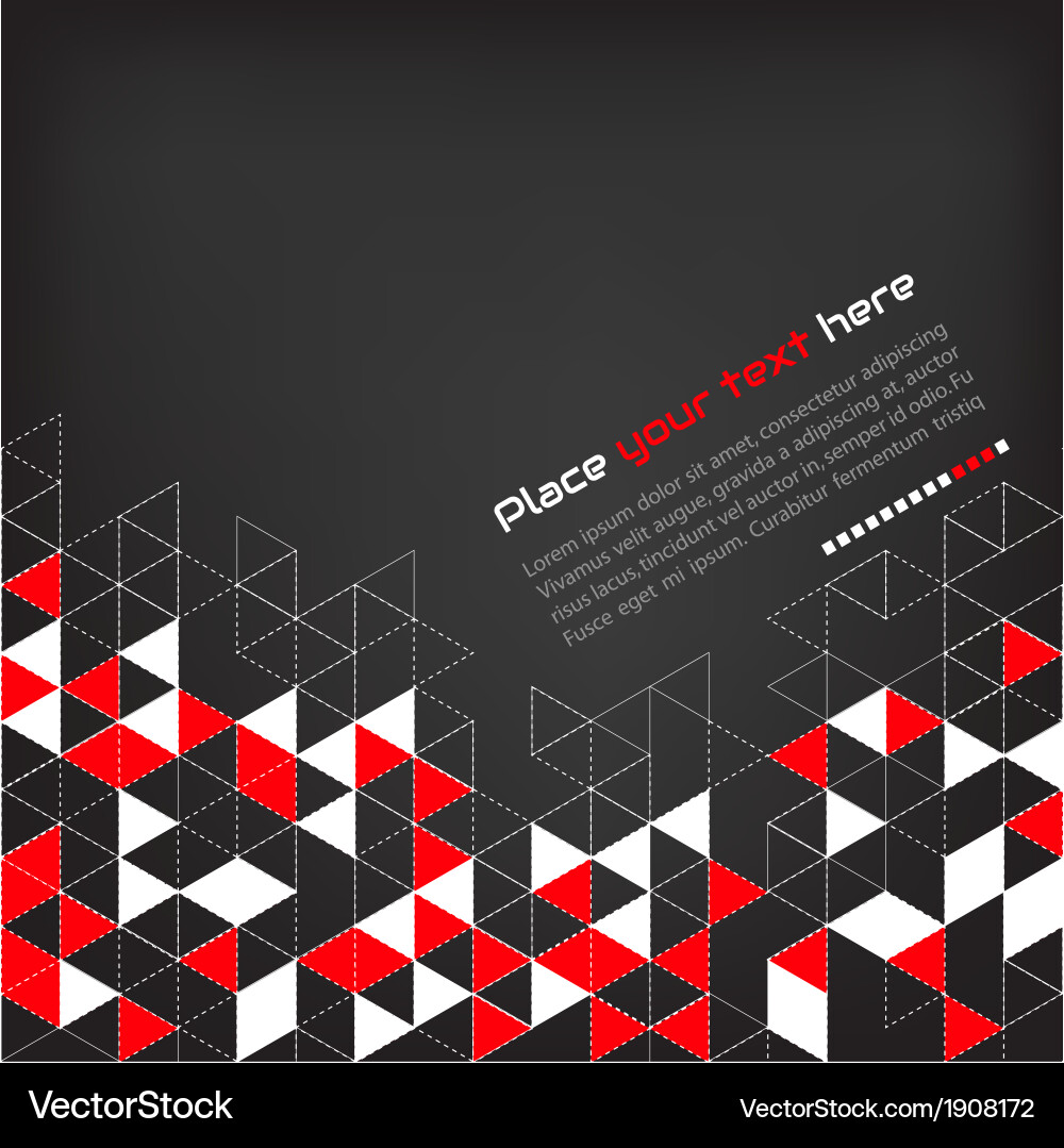 Abstract technology background in color vector image
