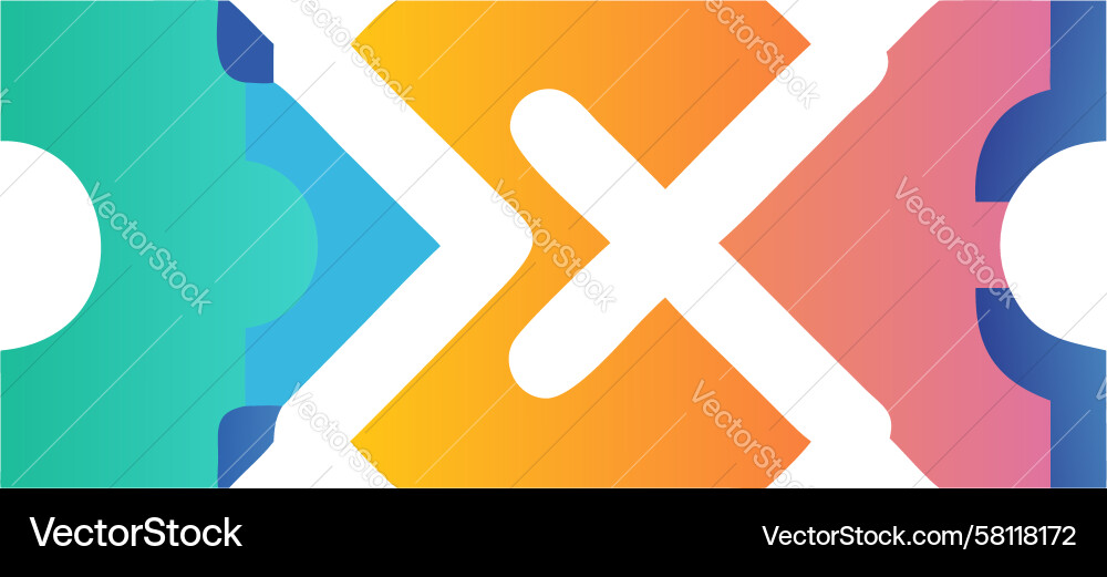 Dynamic Arrow Flow Pattern Vector Image