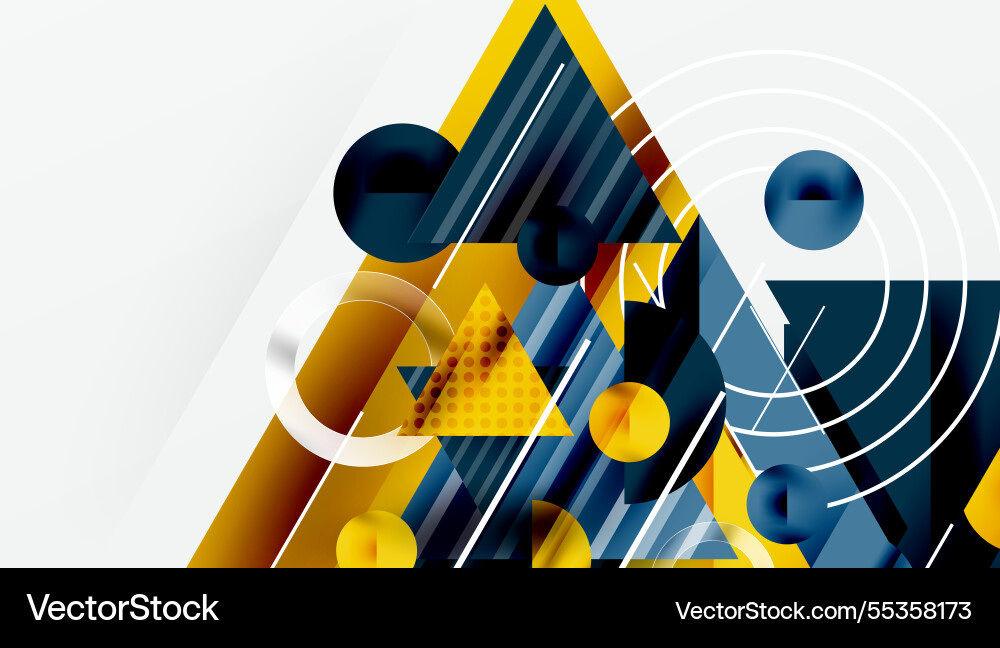 Modern abstract design with overlapping Modern abstract design with overlapping Vector Image