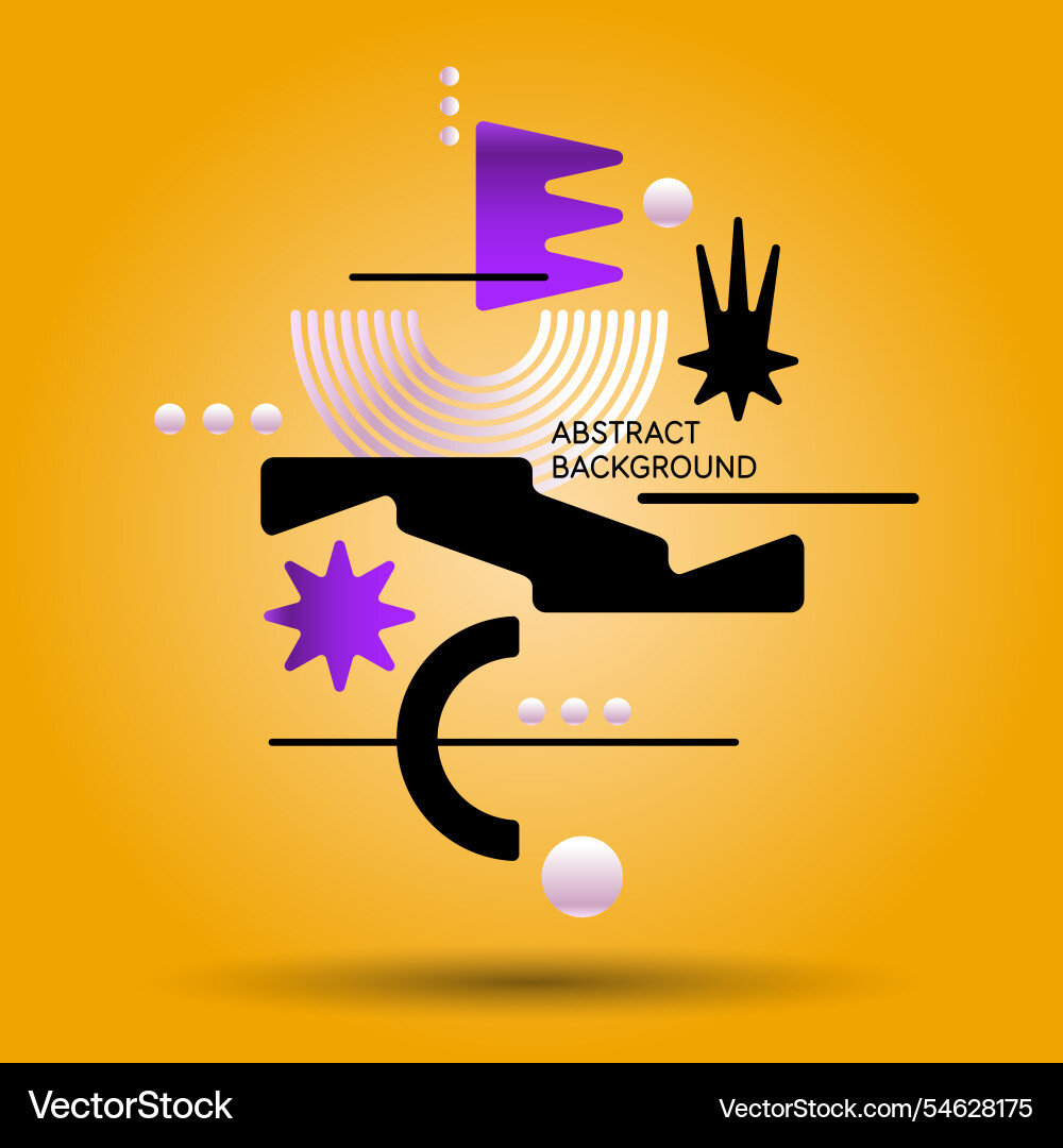 Modern backgrounds with abstract elements Modern backgrounds with abstract elements vector image