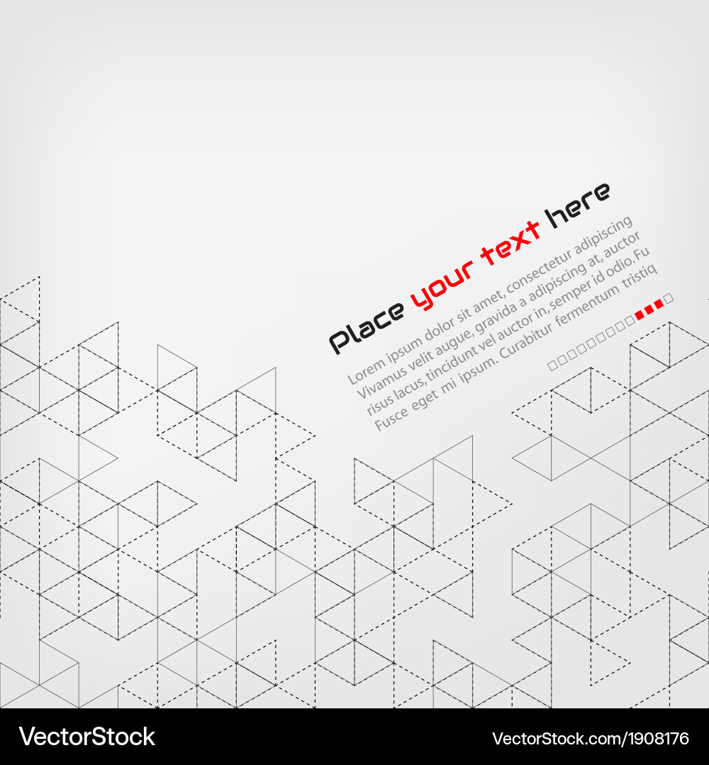 Abstract technology background in color vector image