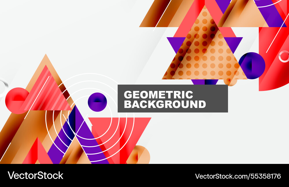 Sleek abstract background - layered triangles Sleek abstract background - layered triangles vector image