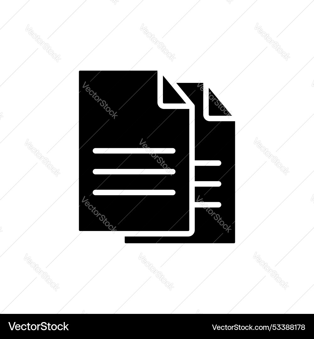 Duplicate icon set copy data files symbol Duplicate icon set copy data files symbol vektorbild