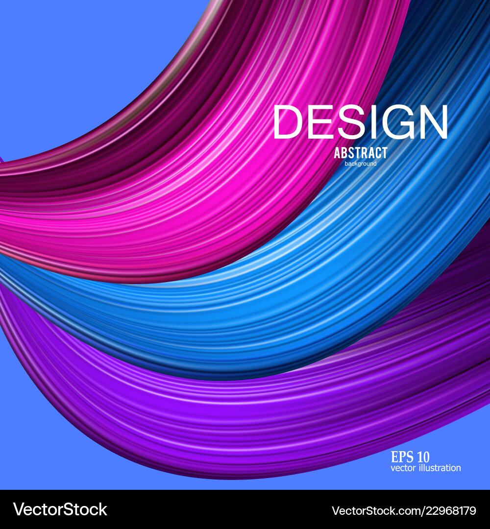 Abstract background colorful curve imag Abstract background colorful curve imag vector image