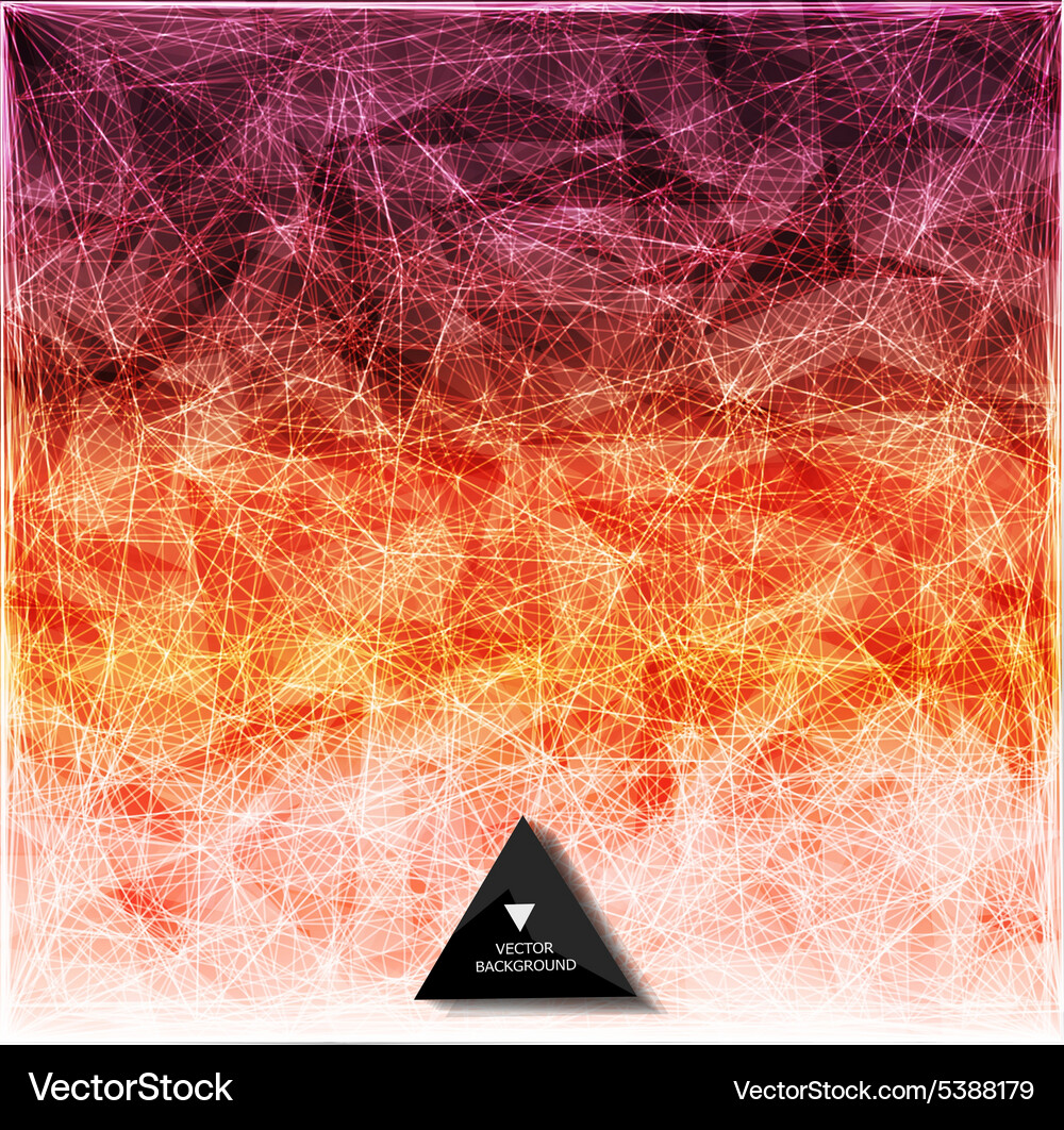 Abstract web background triangles Vector Image