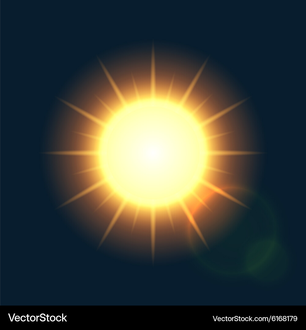 Radiant Sun Background – Royalty-Free Vector | VectorStock, image size:1000x1080
