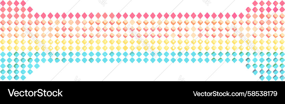 Subtle Dotted Gradient Line Pattern Vector Image