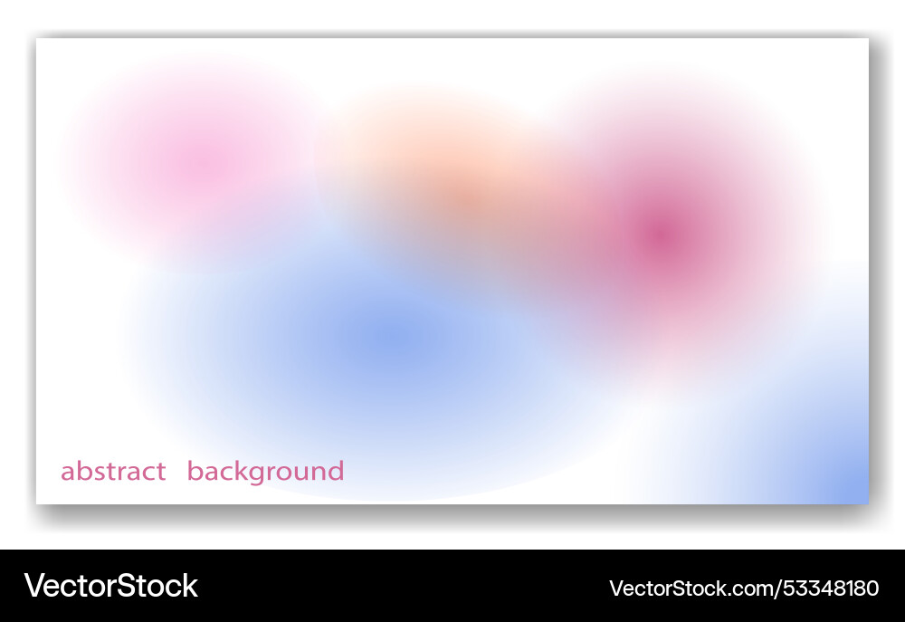 Enjoy a soft abstract gradient background Vector Image