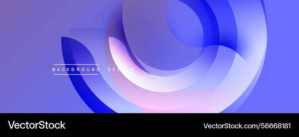 Abstract fluid shapes overlap creating dynamic Abstract fluid shapes overlap creating dynamic vector image