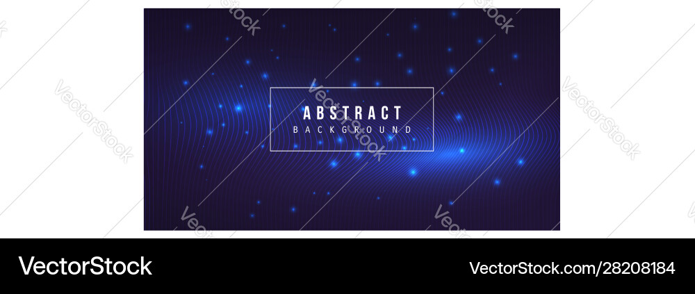 Abstract Particle Glow Background vector image