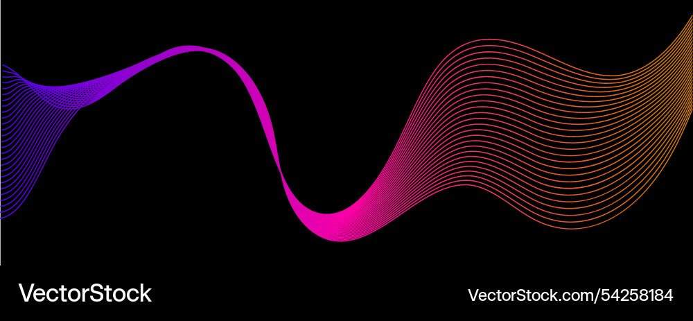 This image showcases a dynamic wave pattern This image showcases a dynamic wave pattern vector image