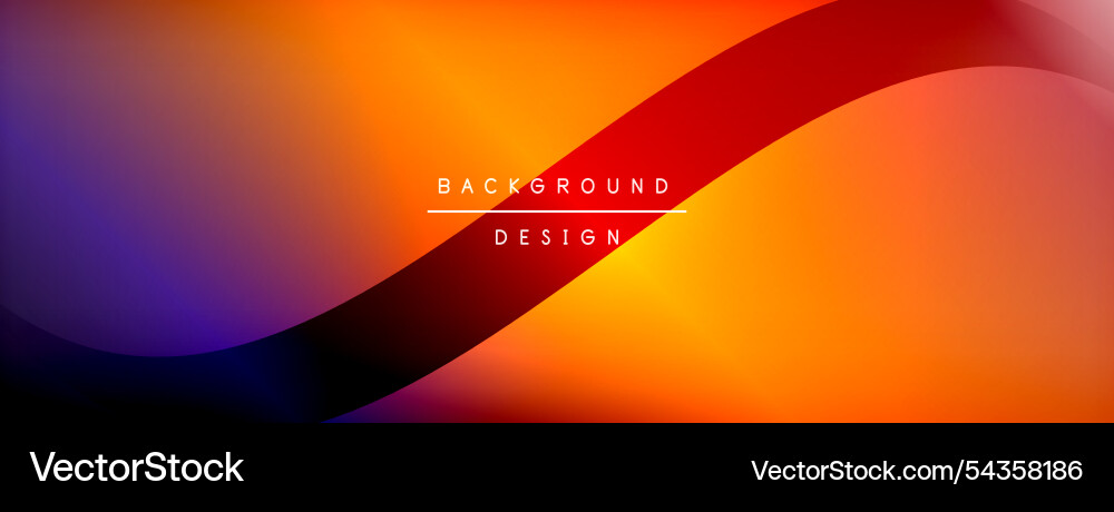 Gradient and shadow wave line geometric background Gradient and shadow wave line geometric background vector image