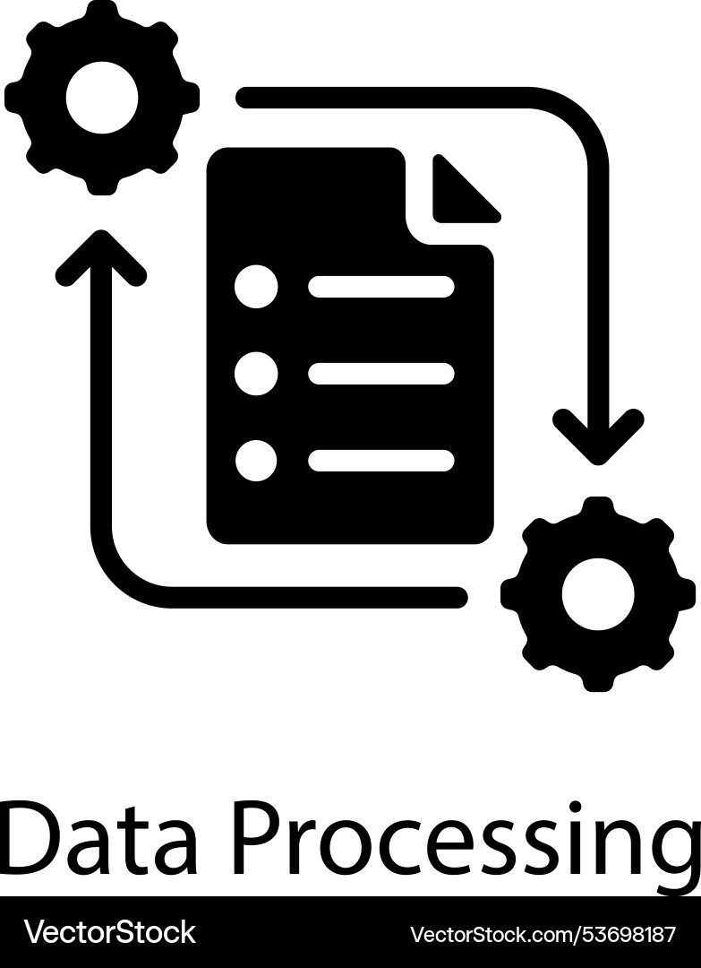 Data processing vector image