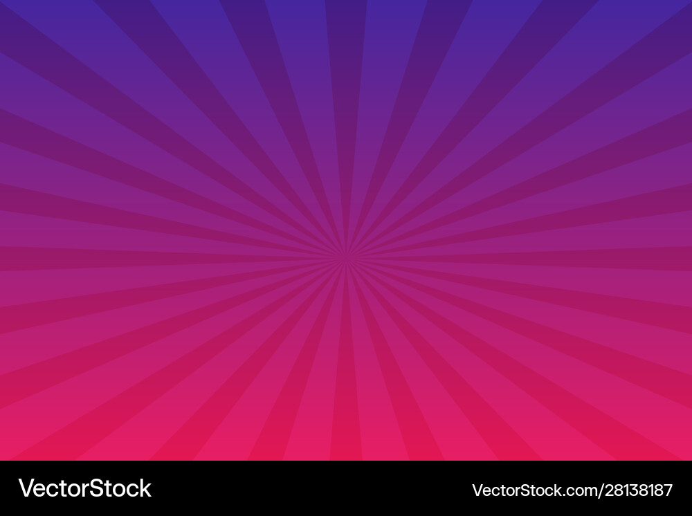 Purple radial retro background and pink Royalty Free Vector