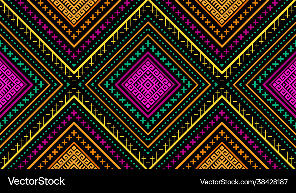 Seamless pattern repeating design vector image
