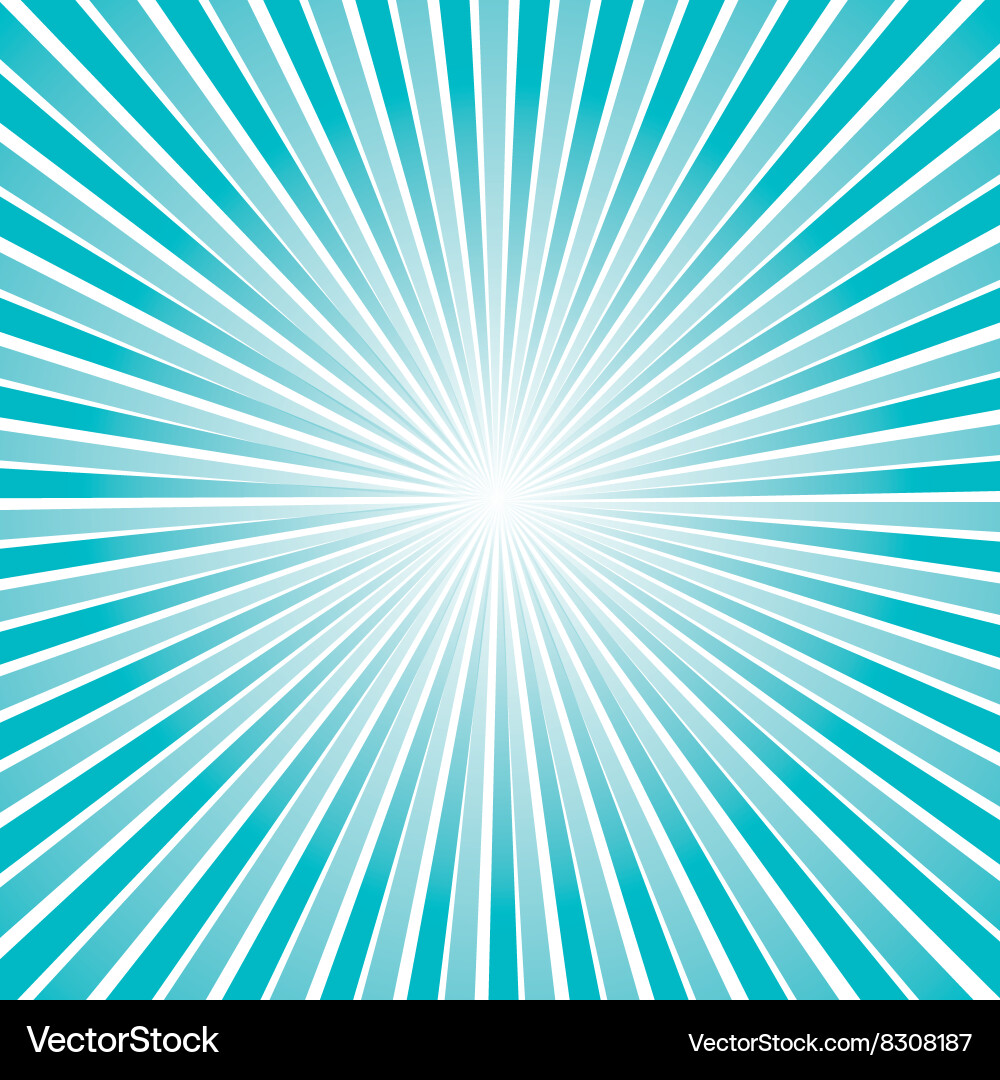 Sunburst pattern design vector image