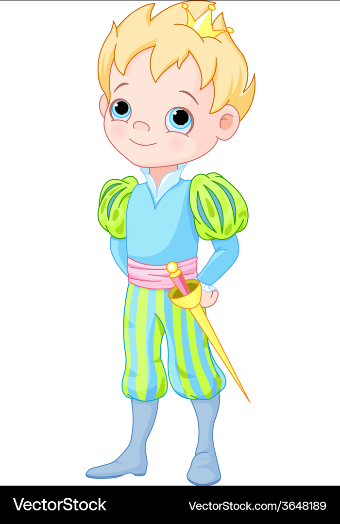 Prince Royalty Free Vector Image - VectorStock