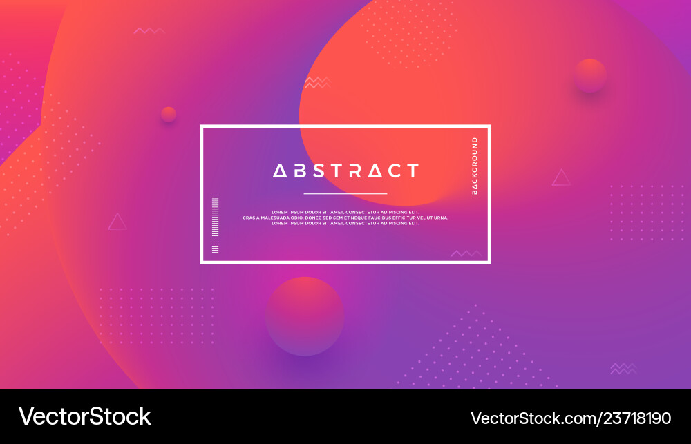 Dynamic Purple Liquid Abstract Background vector image