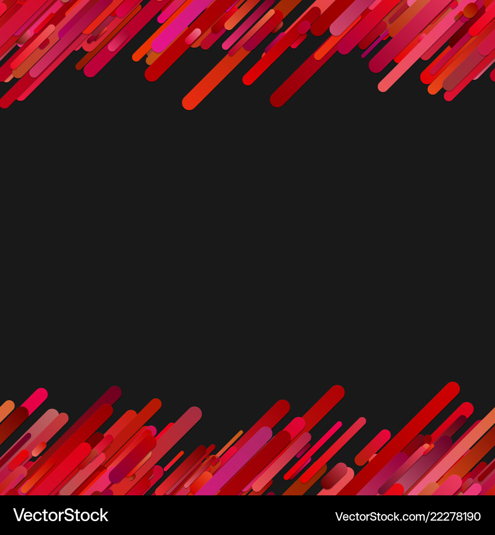 Red modern abstract gradient background vector image