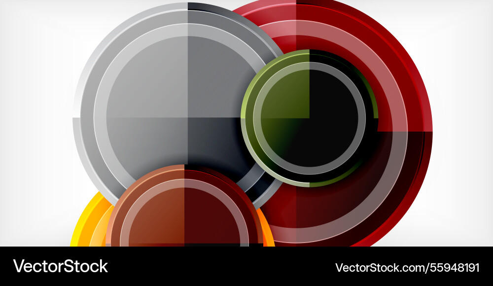 Minimal geometric abstract background circle Minimal geometric abstract background circle Vector Image