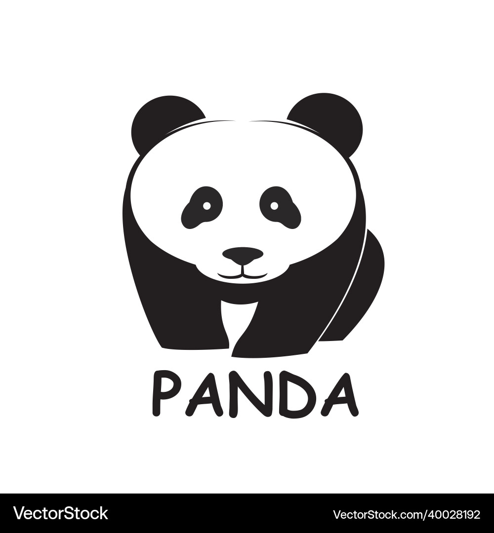 Panda design Royalty Free Vector Image - VectorStock