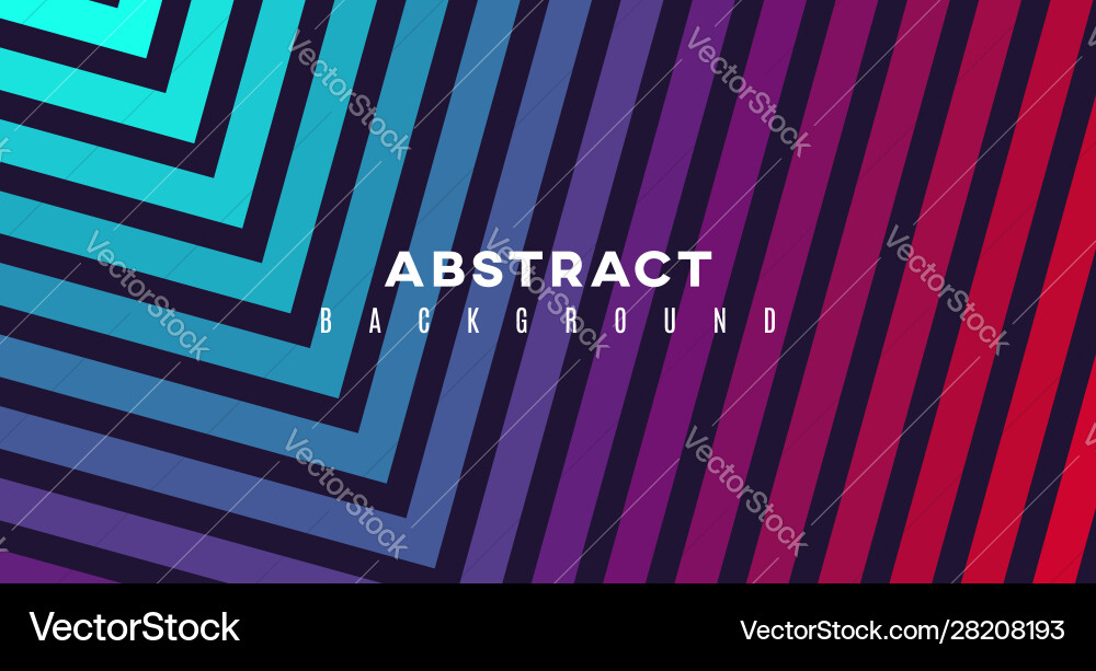 Abstract square shape background vector image