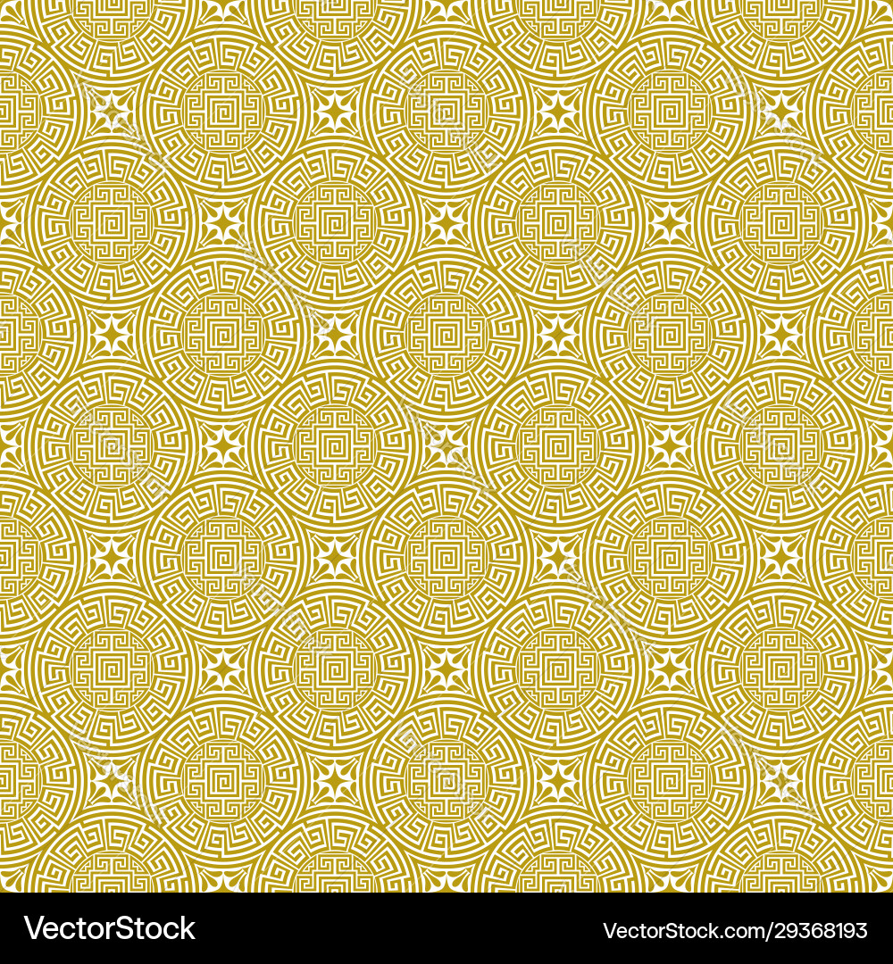 Seamless background with classic greek ornament Seamless background with classic greek ornament vector image