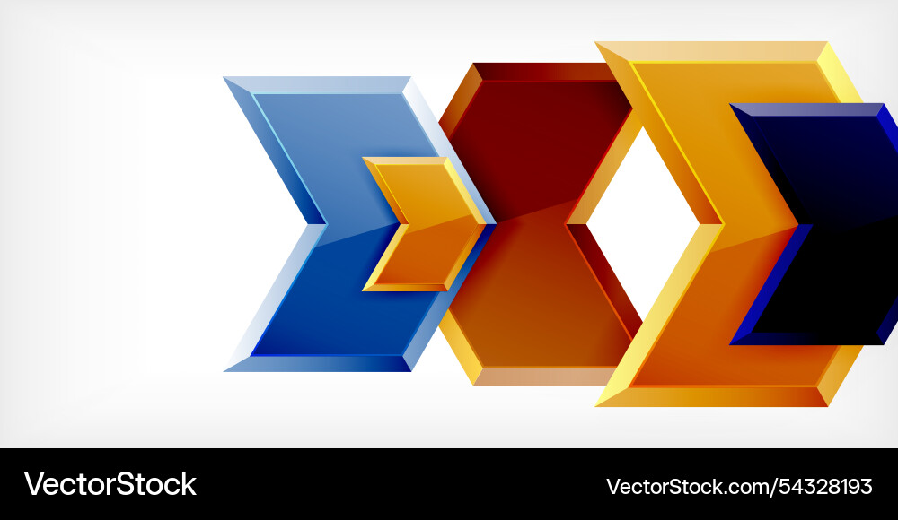 Technology dynamic arrow geometric background Technology dynamic arrow geometric background Vector Image