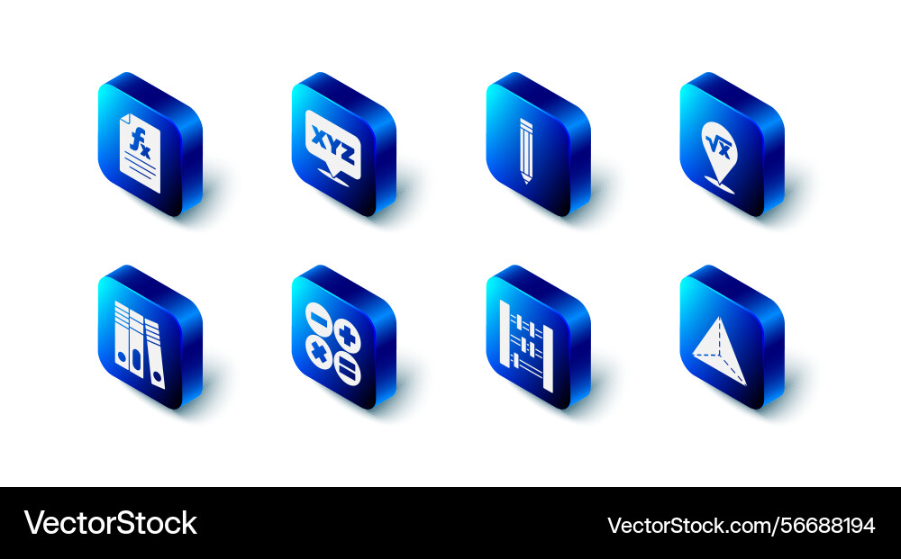Set xyz coordinate system pencil square root of x Set xyz coordinate system pencil square root of x vector image