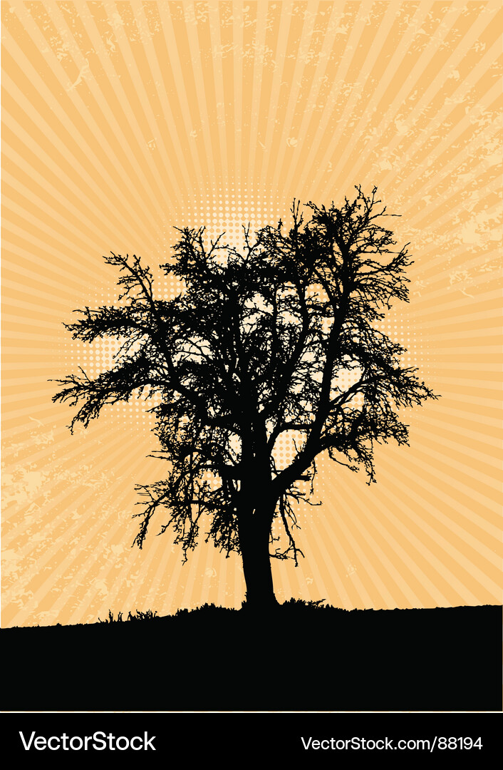 Tree background Vector Image