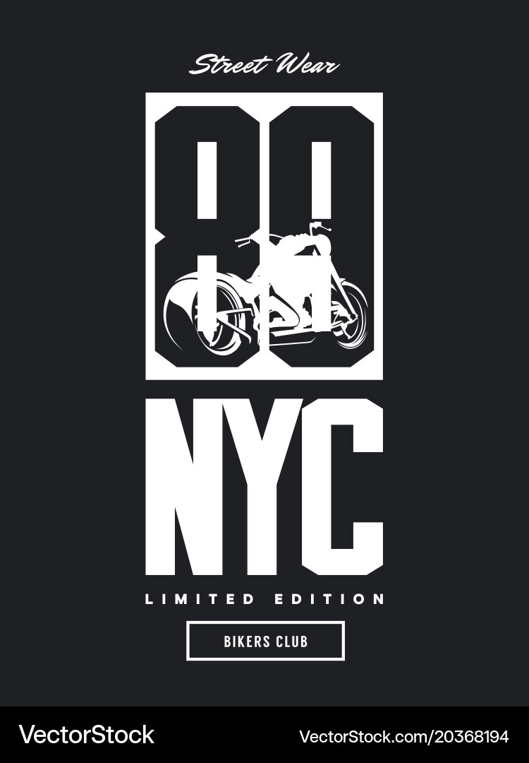 Vintage Motorcycle Club Logo Vector Image
