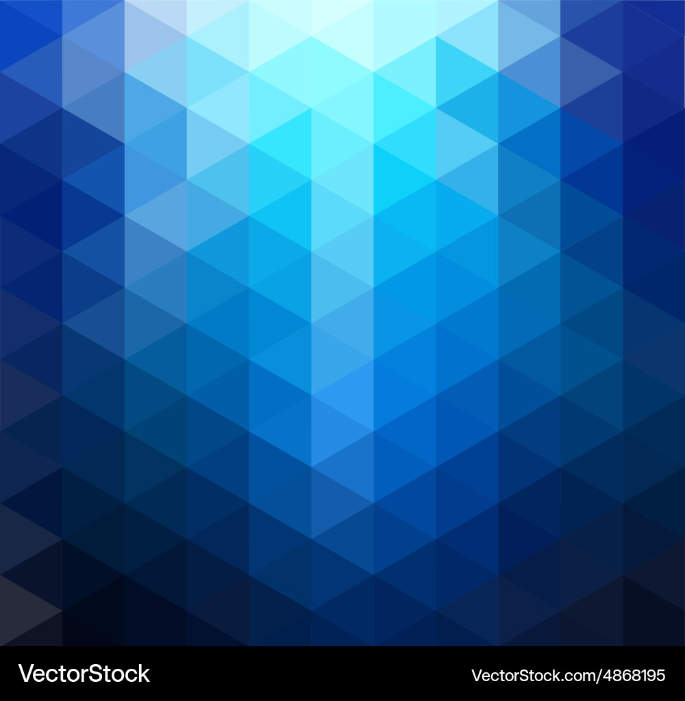 Abstract triangle background vector image