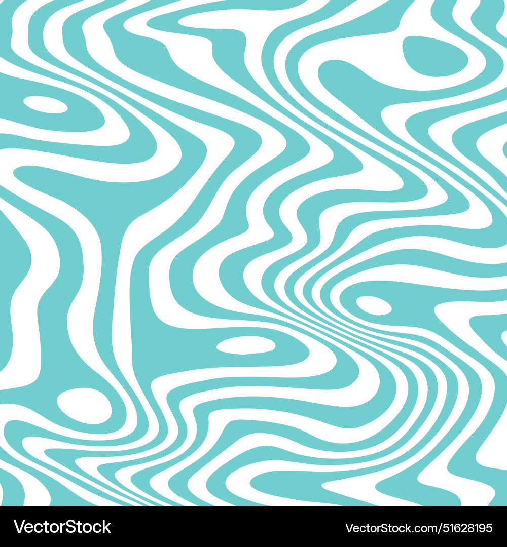 Blue psychedelic pattern in the shape of a square Blue psychedelic pattern in the shape of a square vector image