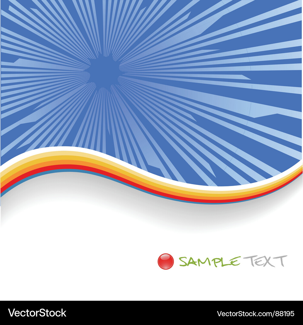 Colorful Gradient Background Vector Image