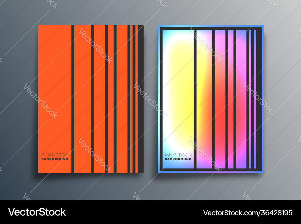 Gradient minimal line design for background Gradient minimal line design for background vector image