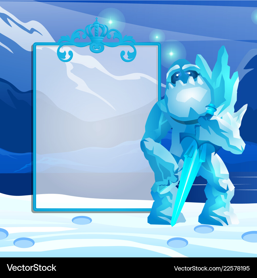 Winter sketch with space for your text Winter sketch with space for your text vector image